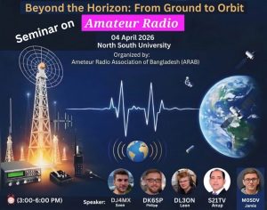 seminar on Amateur Radio titled “Beyond the Horizon: From Ground to Orbit”
